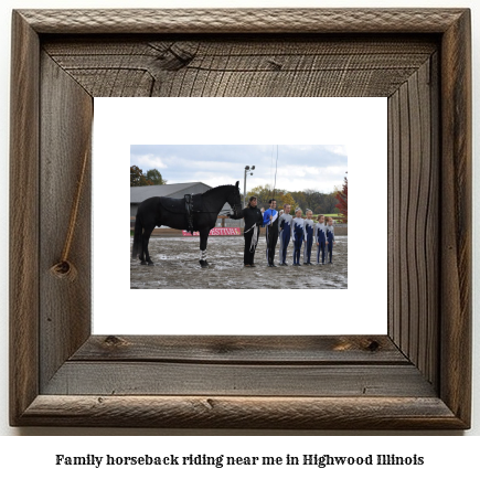 family horseback riding near me in Highwood, Illinois